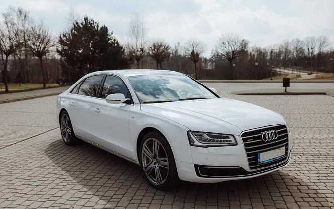 Audi A8 cena 108500 przebieg: 390000, rok produkcji 2014 z Olsztyn małe 211